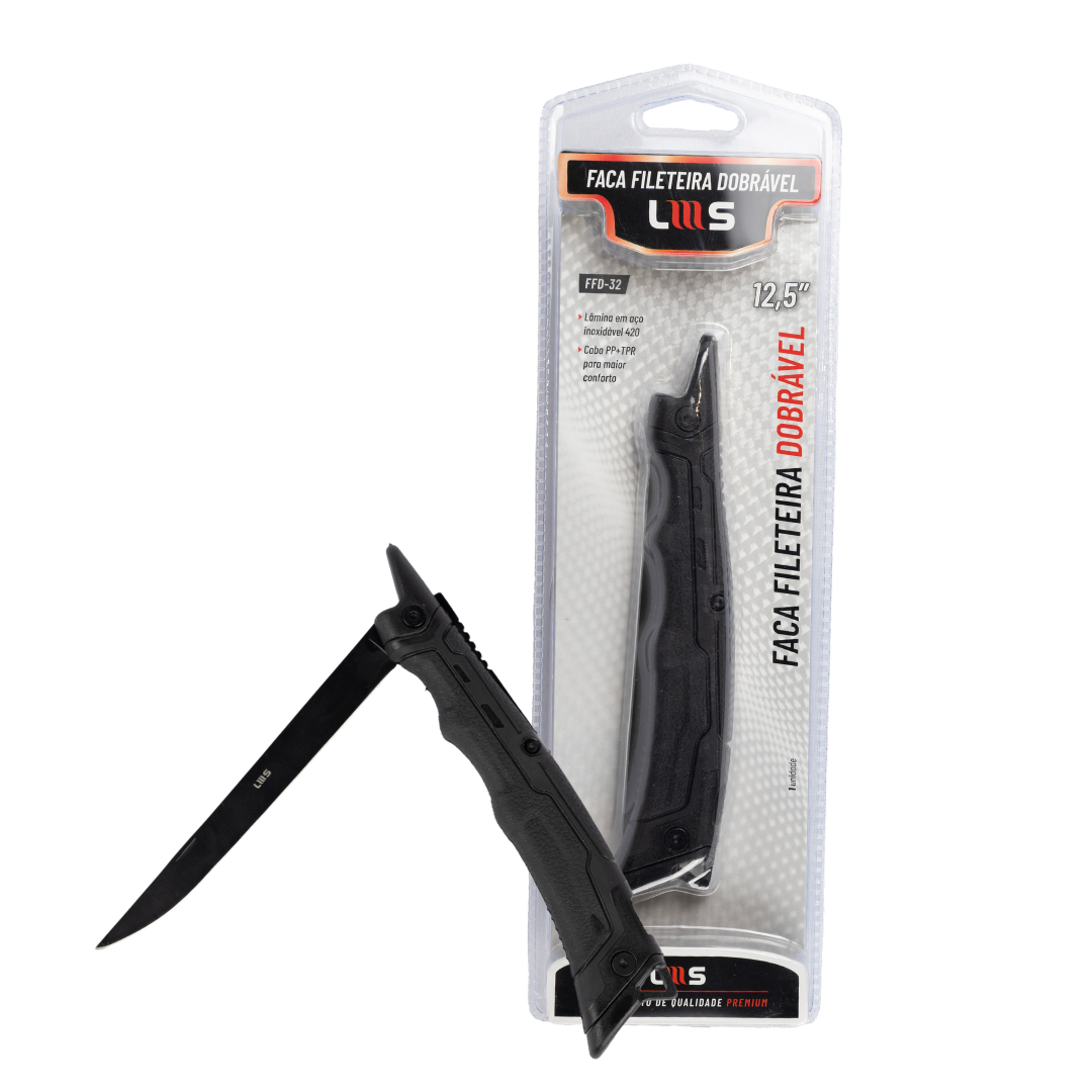 FACA DE FILETE DOBRÁVEL 12.5″