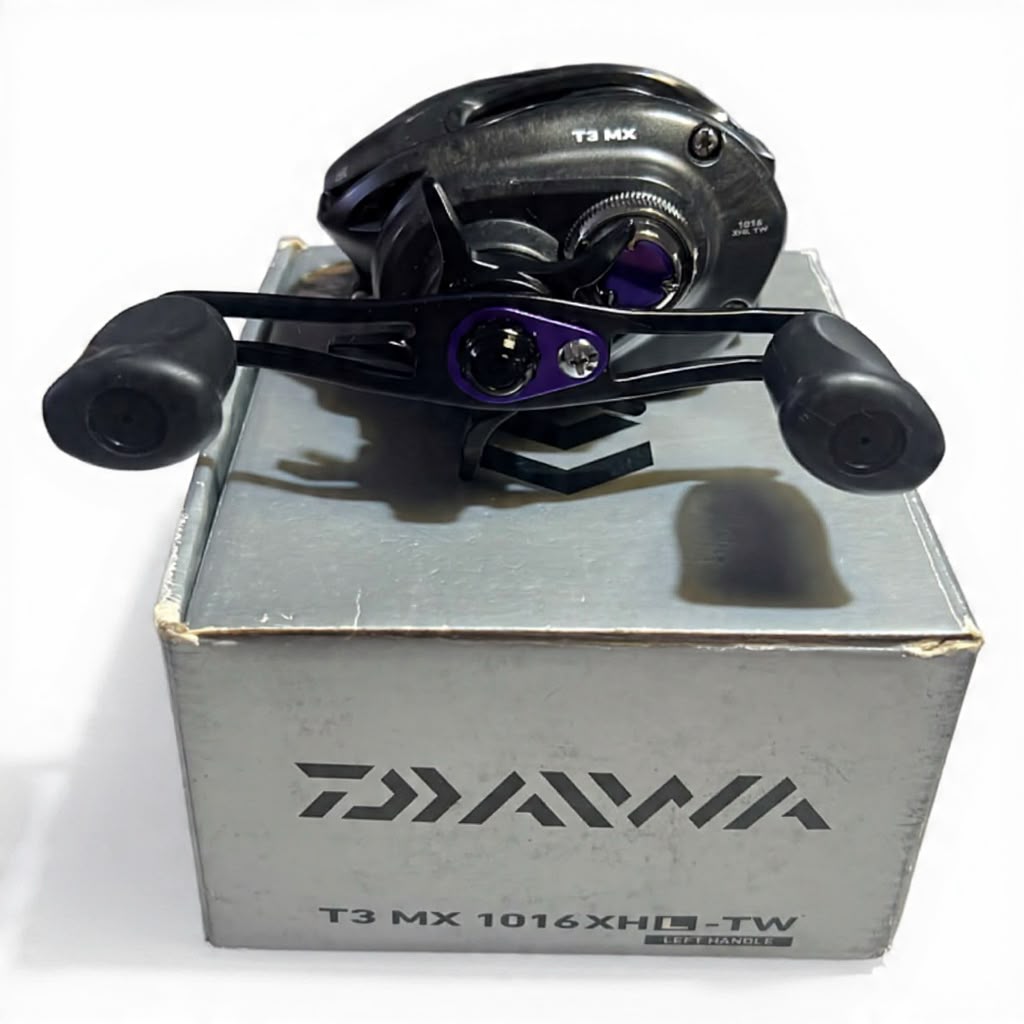 Carretilha Daiwa T3 MX 1016XHL - TW Esquerda