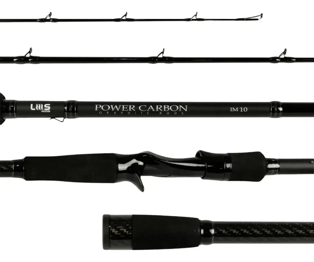 Power Carbon Cast 9'0" 50LB Black – New Model (PCBSC90502)
