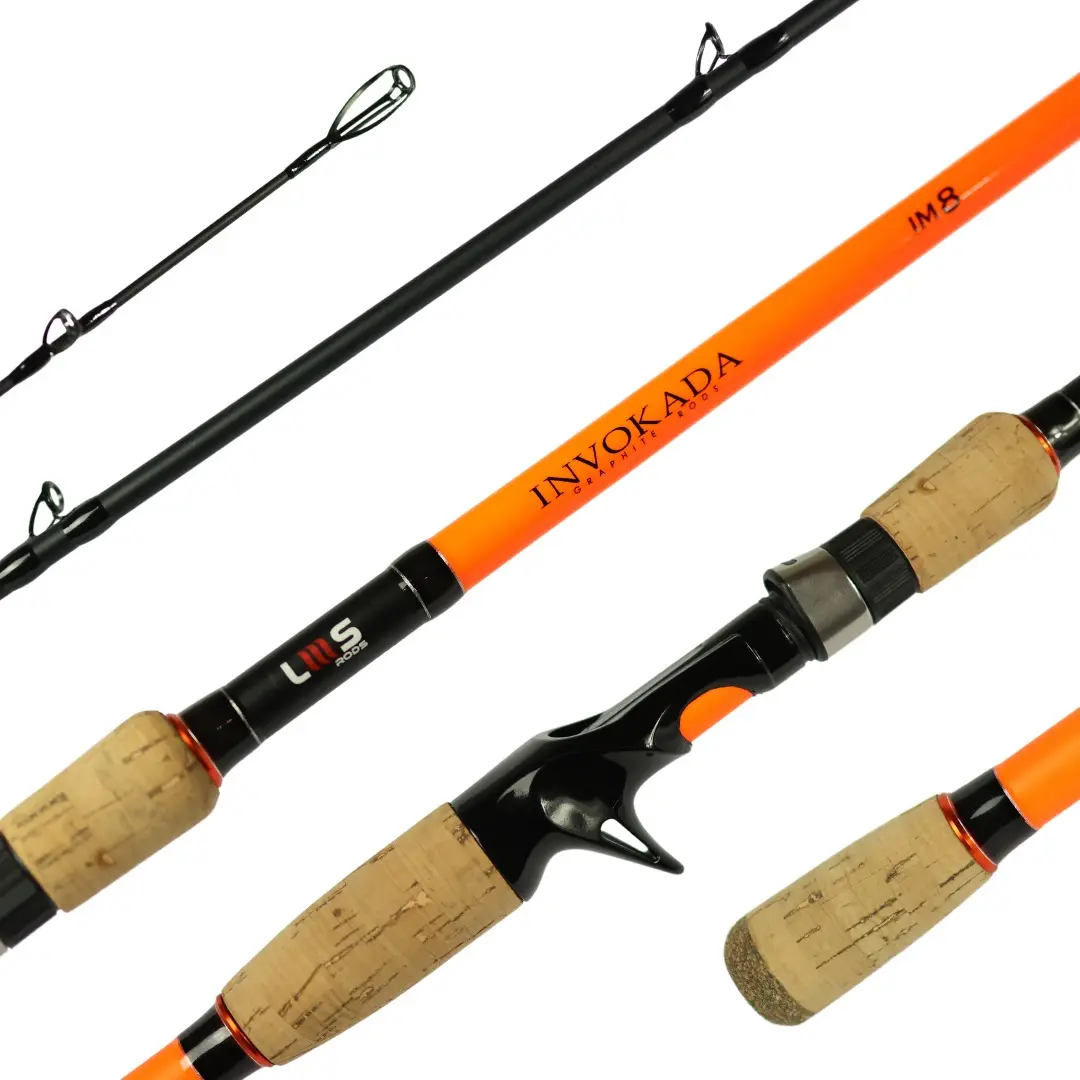 Invokada Pro Cast 8'0" 50LB Orange (INVPC80502OR)