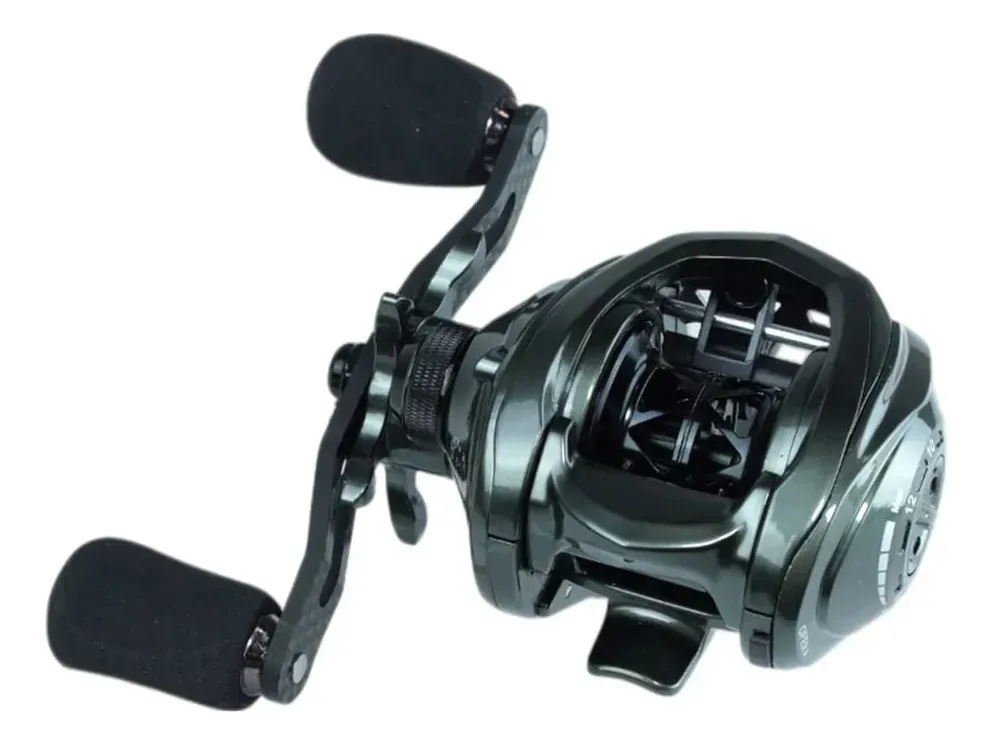 Carretilha Direita Pesca Brasil Durendal Carbon Drag