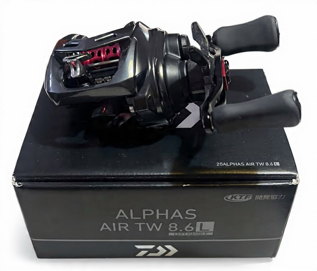 Carretilha Daiwa® Alphas Air Tw 8.6l 8.6:1 Drag:3.5k